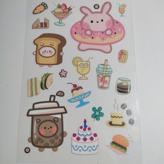 Combo 10 tấm sticker pet giao ngẫu nhiên không trùng mẫu