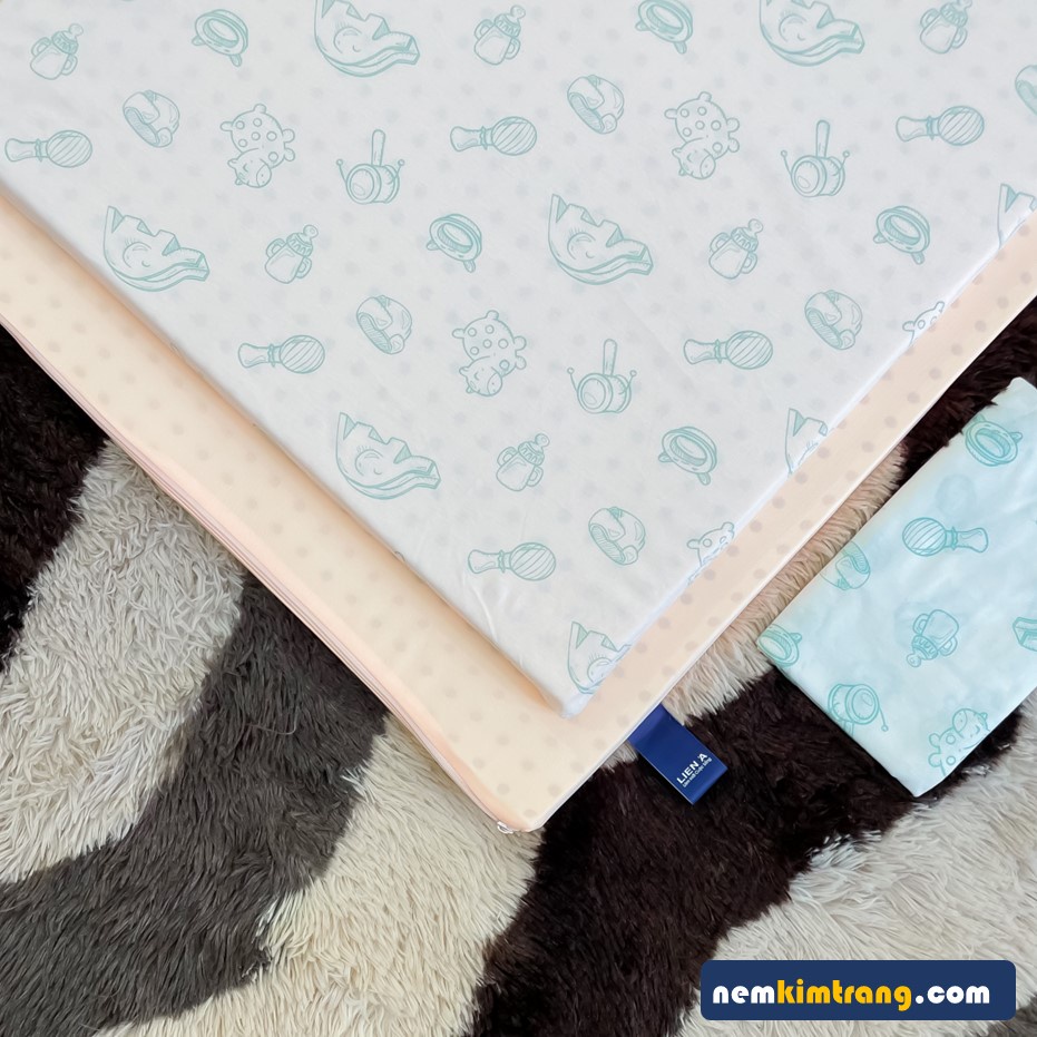 Nệm em bé cao su Liên Á Bambino  - NGỦ NGON, ÊM ÁI