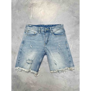 Quần short jean wash rách ps m1862
