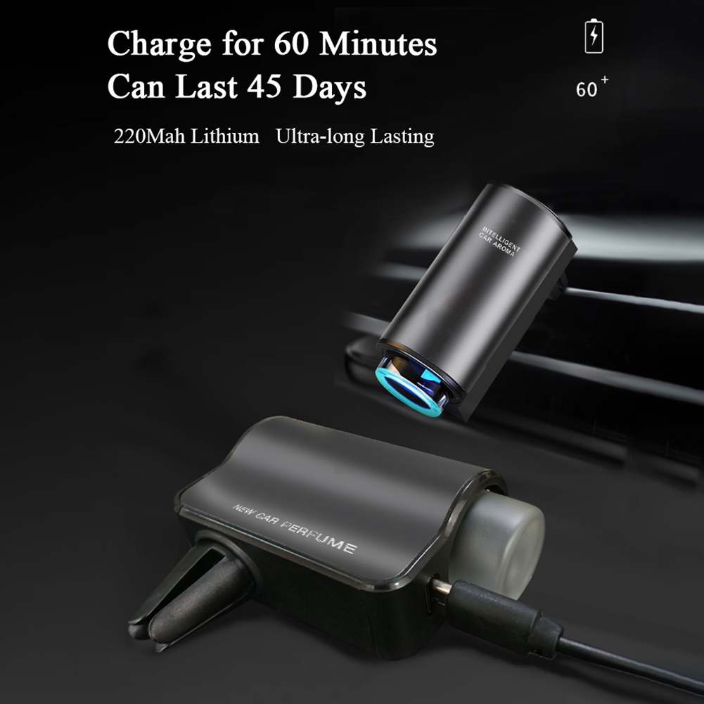 Máy Khuếch Tán Tinh Dầu Thông Minh Không Dây Cho Xe Hơi