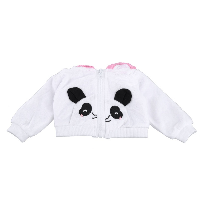 Set Đồ 4 Món Hình Gấu Trúc Kích Thước 17-18 inch Cho Búp Bê