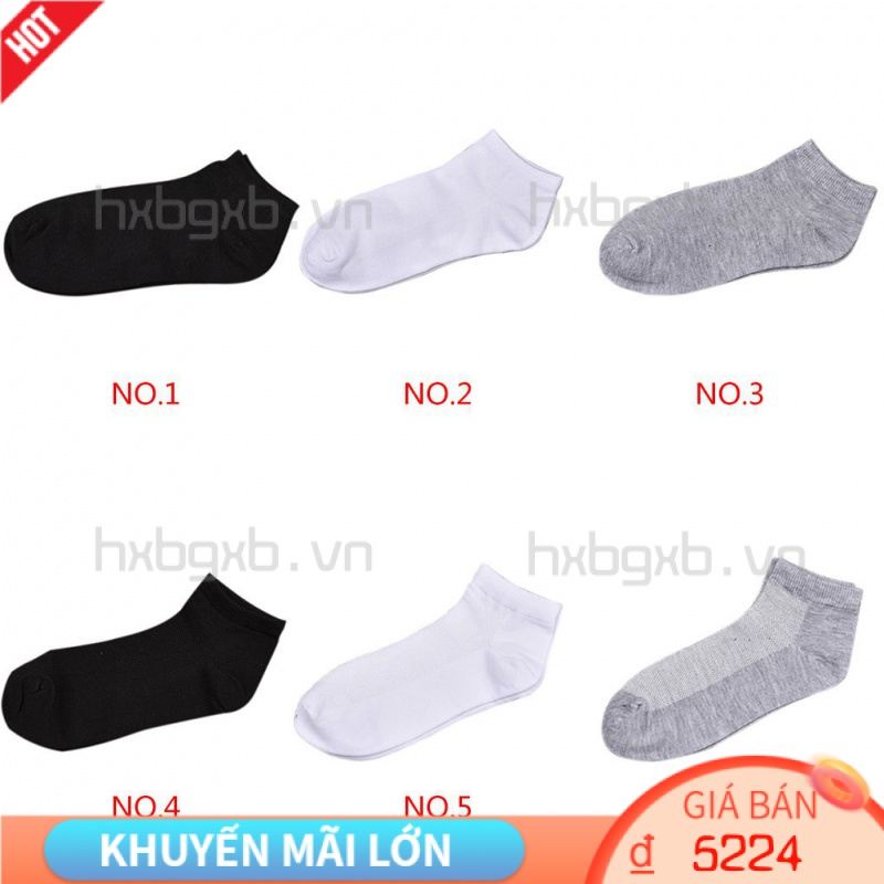 Tất Cotton Thể Thao Chống Trượt Cho Nam