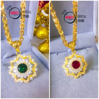 Dây Chuyền Mạ Vàng Nữ V585 Dây Dài 50cm Namoo Jewelry Chuyên sỉ