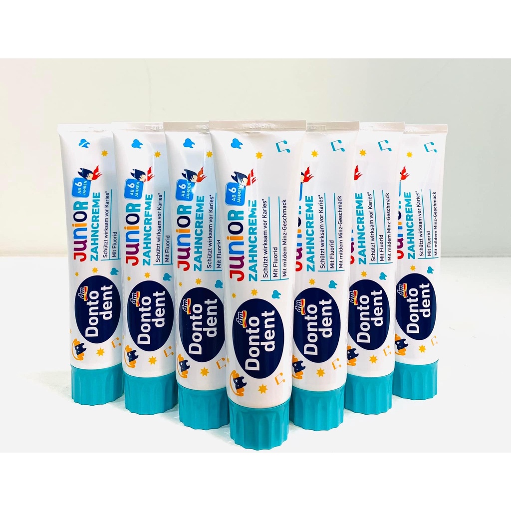 Kem đánh răng chống sâu răng Đức cho trẻ em từ thiên nhiên