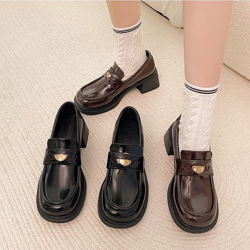 GIÀY LOAFER O33 ĐẾ CAO 6CM