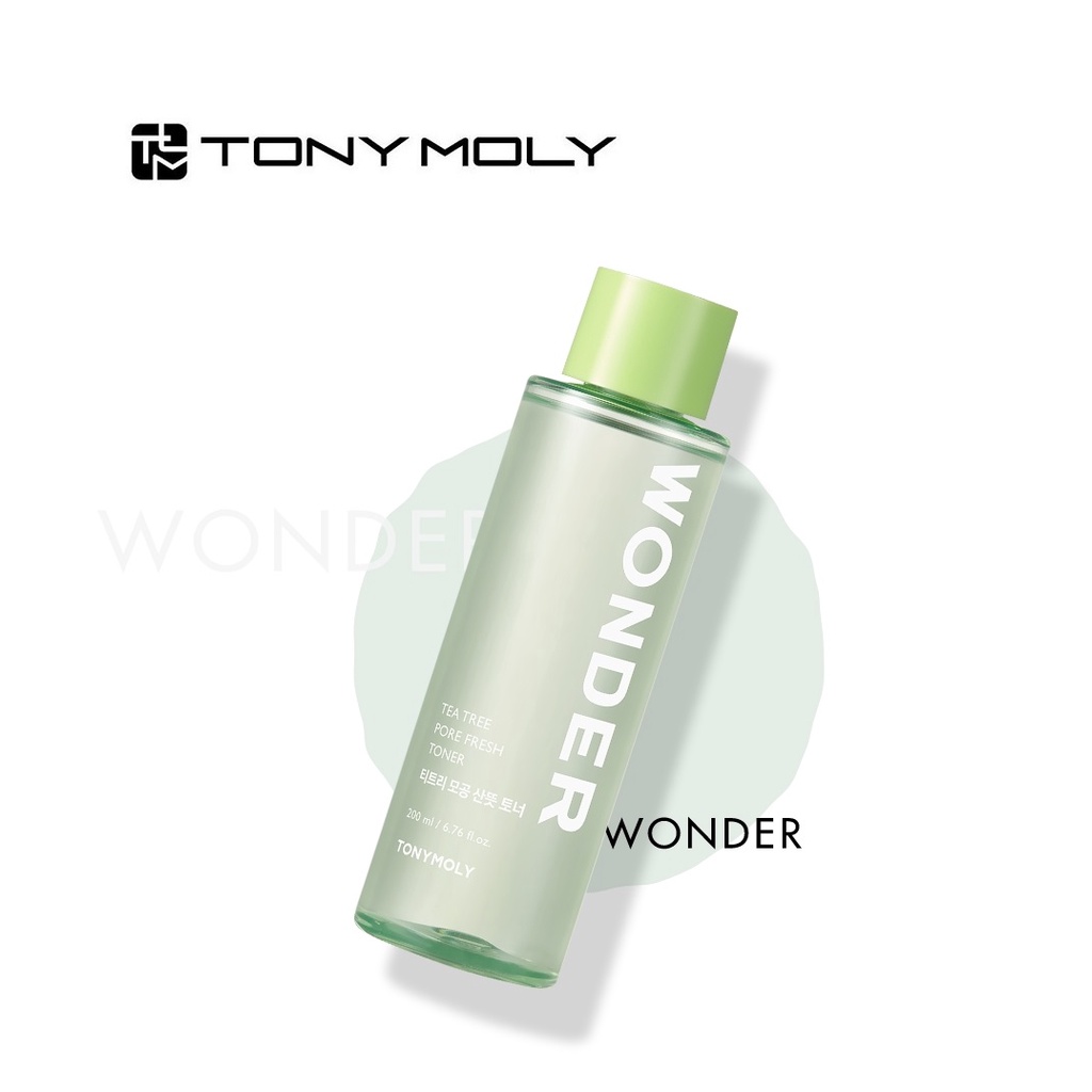 Wonder Tea Tree Pore Fresh Toner 200ml Chiết Xuất Tràm Trà 200ml Se Khít Lỗ Chân Lông
