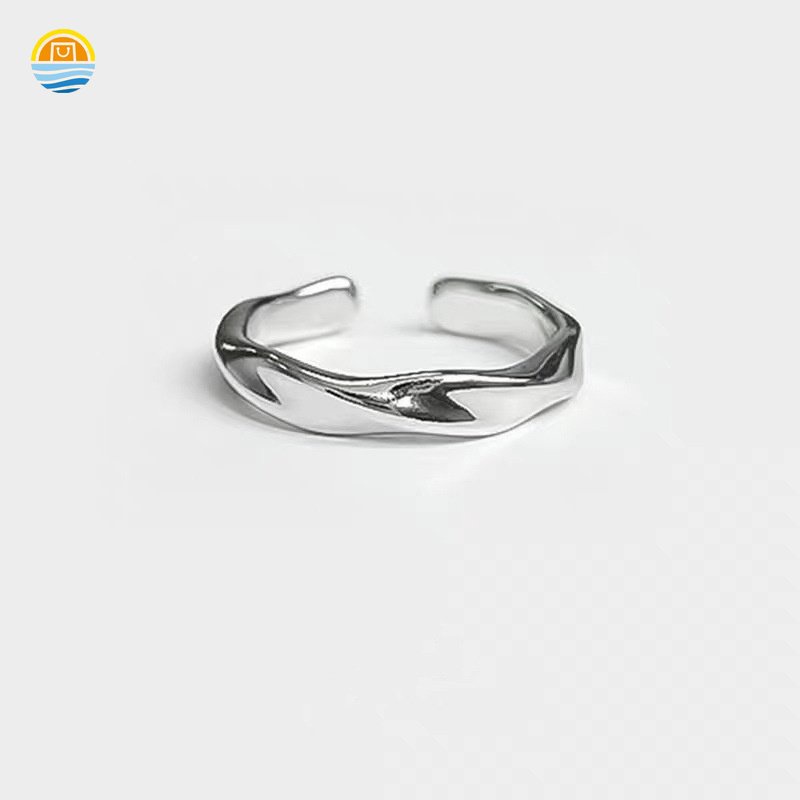 Nhẫn Hở Mạ Bạc HYJP2 Có Thể Điều Chỉnh Kích Cỡ