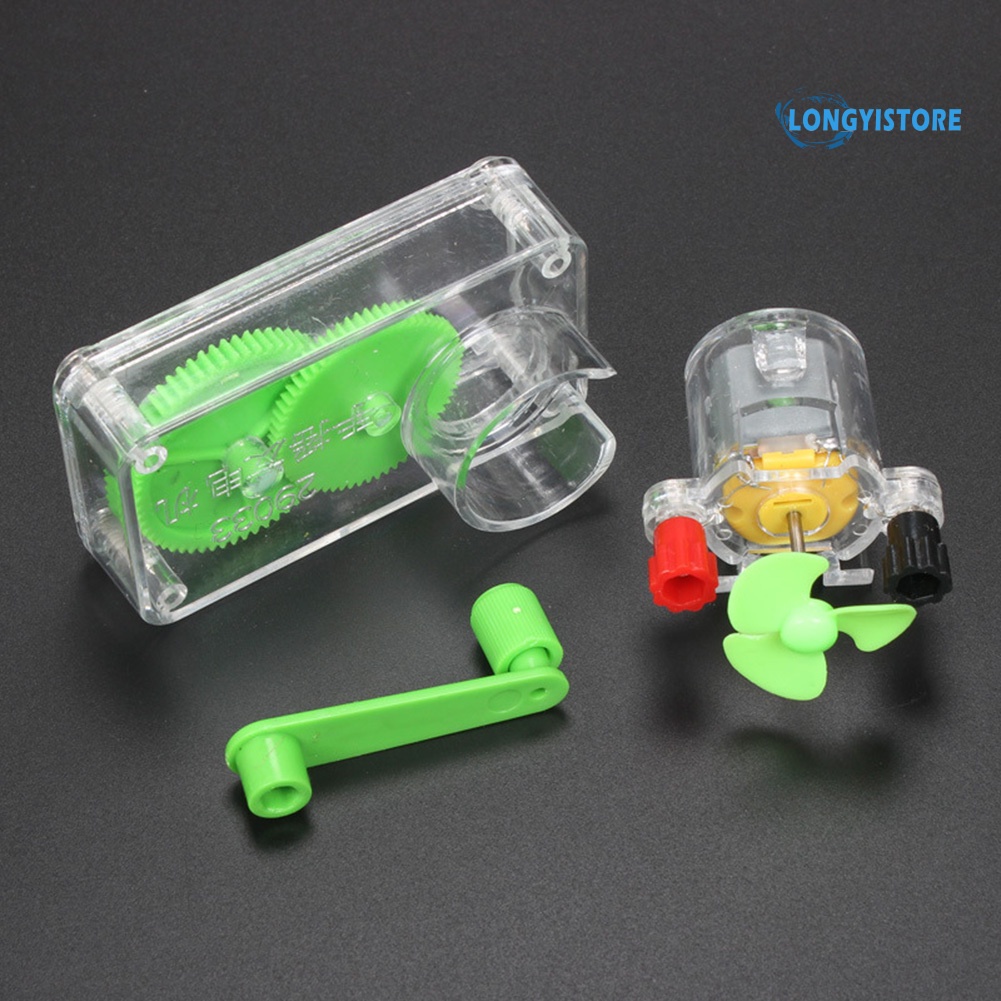 Bộ Mô Hình Máy Phát Điện DC DIY Giáo Dục Cho Bé