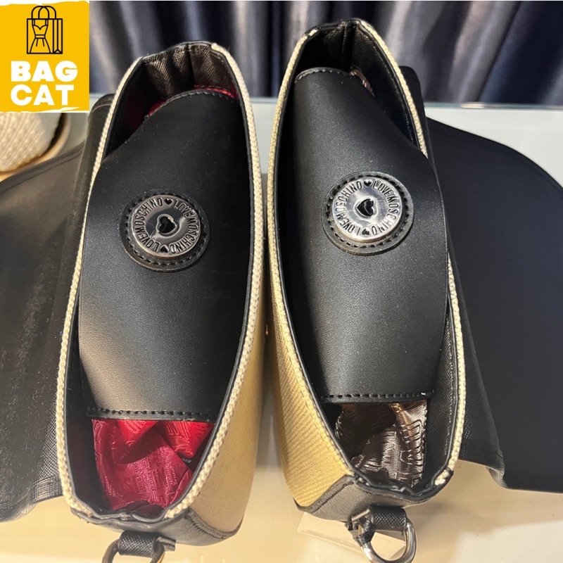 Sẵn túi chính hãng LOVE MOSCHINO full seal full tag từ trong ra ngoài quà tặng