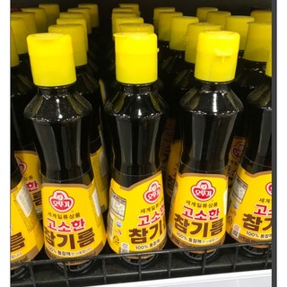Dầu Mè Ottogi Hàn Quốc 320ml- 오뚜기)고소한 참기름 320ml
