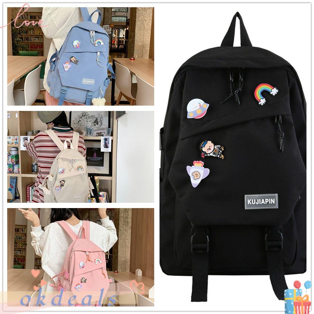 Ba Lô Đeo Vai Cỡ Lớn Thiết Kế Dễ Thương Cho Thanh Thiếu Niên