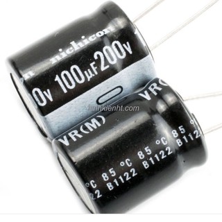 5 con tụ hóa 100uf 200v linh kiện tụ nguồn 200v 100uf