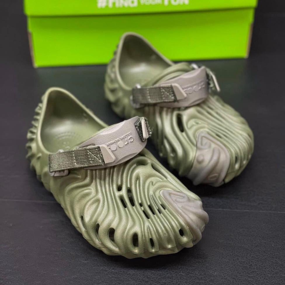 Dép cross nam Dép sục đúc nguyên khối Crocs Pollex Salehe Bembury Clog unisex cao cấp đi mưa nhiề