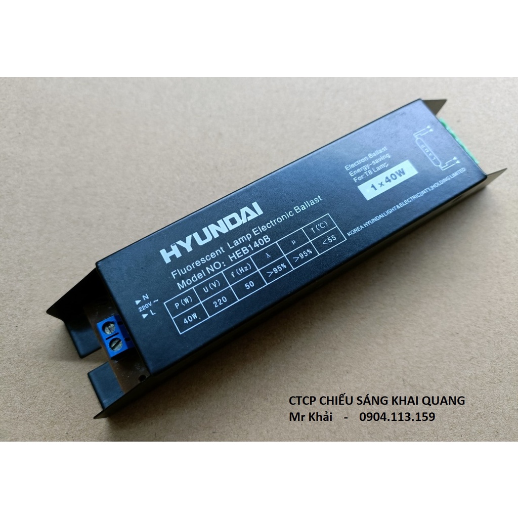(SALE) Tăng phô ballast Hyundai cho bóng huỳnh quang 36W hoặc 40W