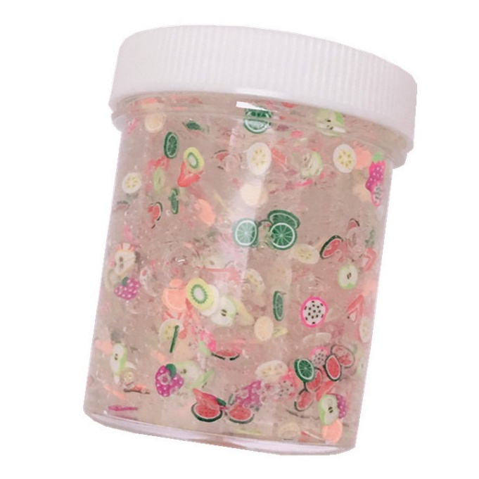 Slime charm BÁNH NGỌT nhũ sao hoa quả trái cây đa dạng Đồ chơi chất nhầy ma thuật squishy hũ slam 70ml