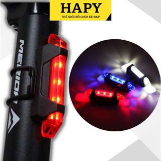 Hình ảnh Đèn xe đạp hậu LED thể thao, đèn hậu xe đạp siêu sáng DH01