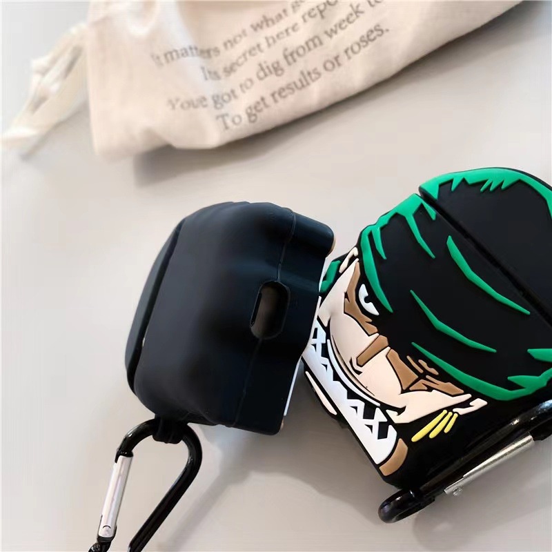 Vỏ ốp case đựng airpod pro 2 3 zoro 1185- chống bám bụi va đập, chất ốp mềm mại