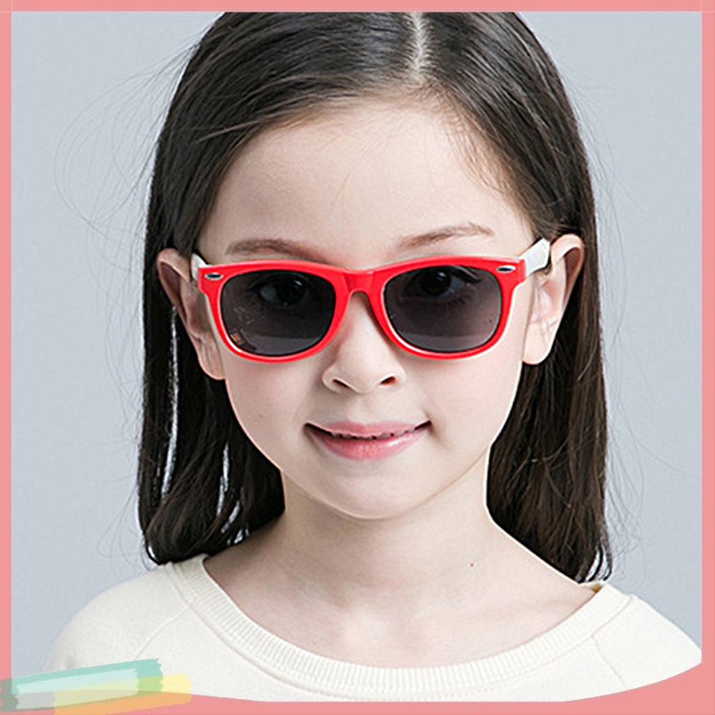 Kính Mát Gọng Linh Hoạt Cho Bé 3-12 Tuổi Chất Lượng Cao