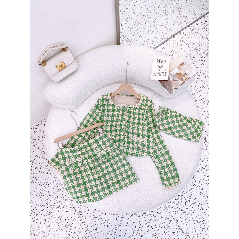 S96 - SET DẠ 3 MÓN XANH LÁ