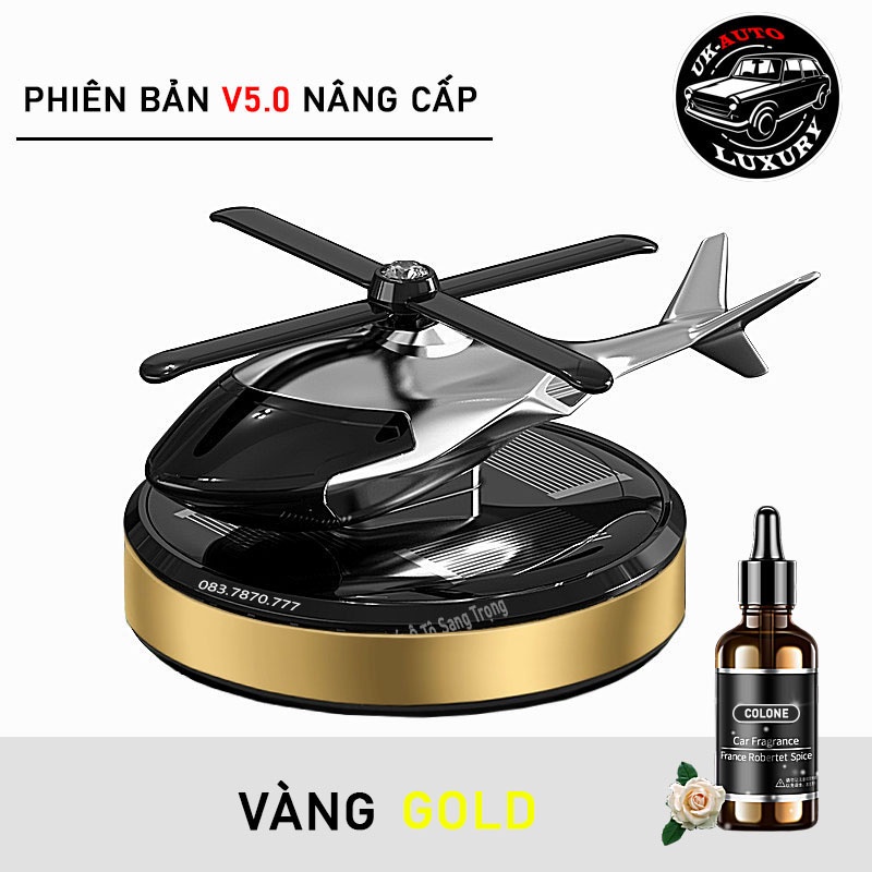 Máy Bay Nước Hoa Năng Lượng Mặt Trời Cho Ô Tô tặng kèm tinh dầu thơm