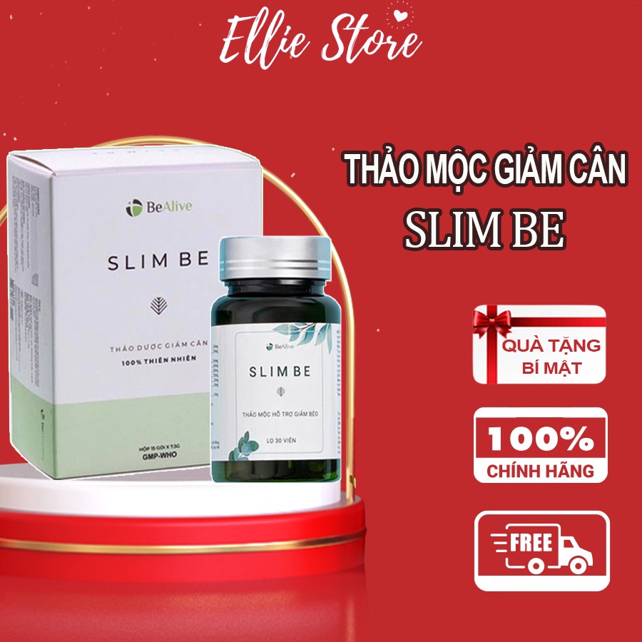 Giảm Cân Slim Be của BEALIVE Chính Hãng trà thảo mộc Slimbe Giúp Giảm 3