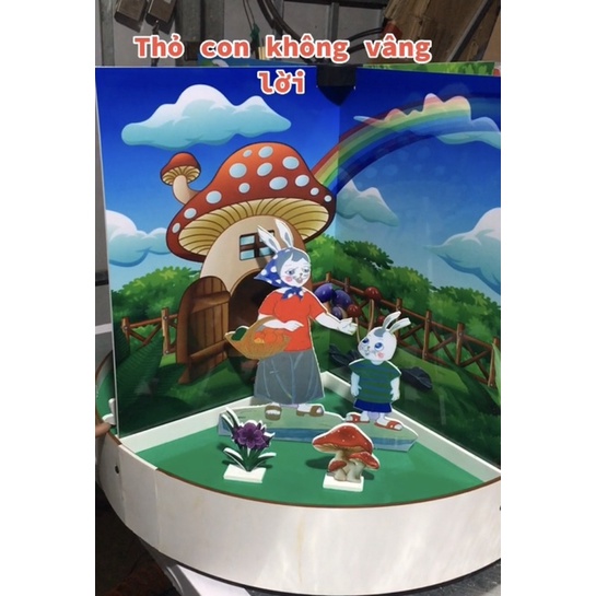 Sa bàn truyện Thỏ con không vâng lời
