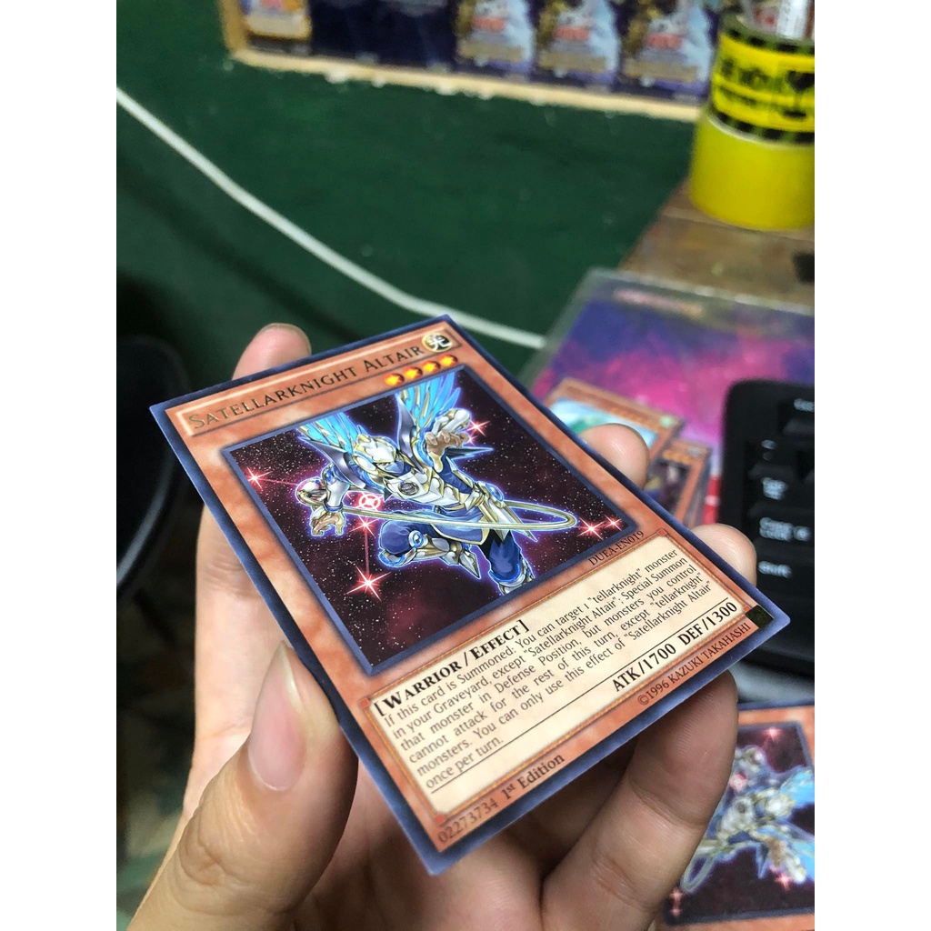 Thẻ bài Yugioh TCG chính hãng "Satellarknight Altair"