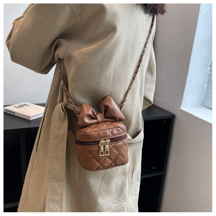 Túi Đeo Chéo Một Dây Xích Hình Thoi Mini Dành Cho Nữ