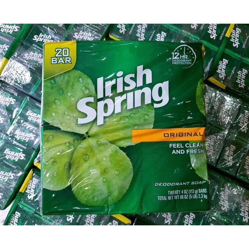 Xà Bông Cục Irish Spring Original 104.8g Mỹ