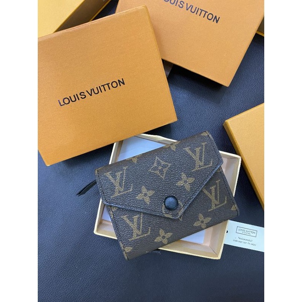 Ví nữ ngắn LV nhỏ nhắn xinh dã man nhiều màu fullbox