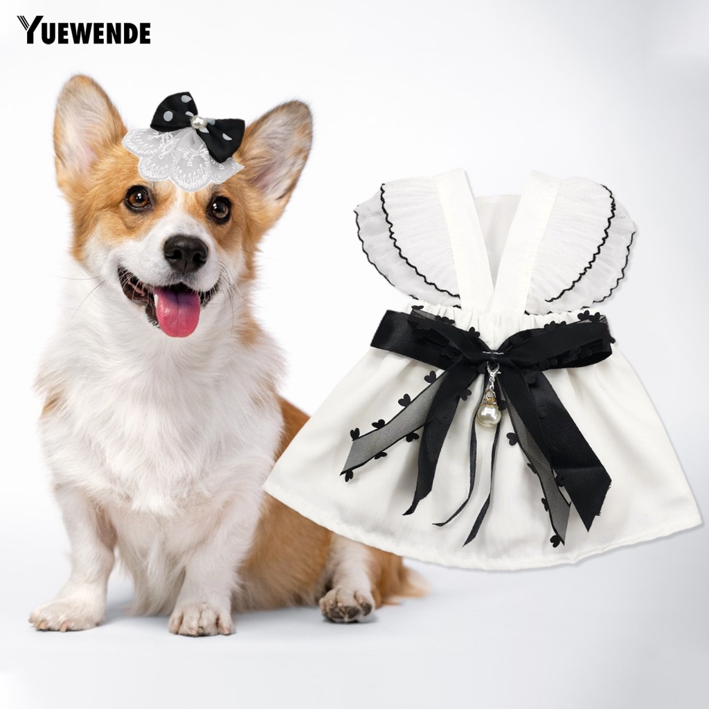 Trang Phục Đính Ngọc Trai Nhân Tạo Thông Dụng Có Thể Giặt Rửa Cho Thú Cưng