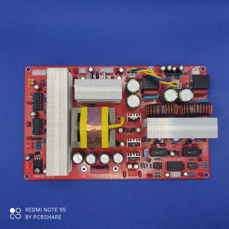 Mạch Class D liền nguồn 2 kênh