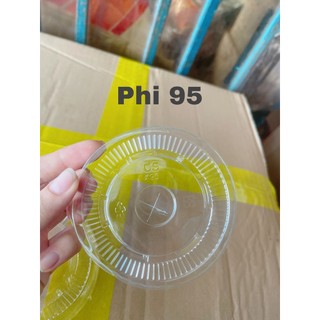 Nắp bằng đậy ly nhựa -phi 65-phi 75- phi 85 - phi 90 - phi 95
