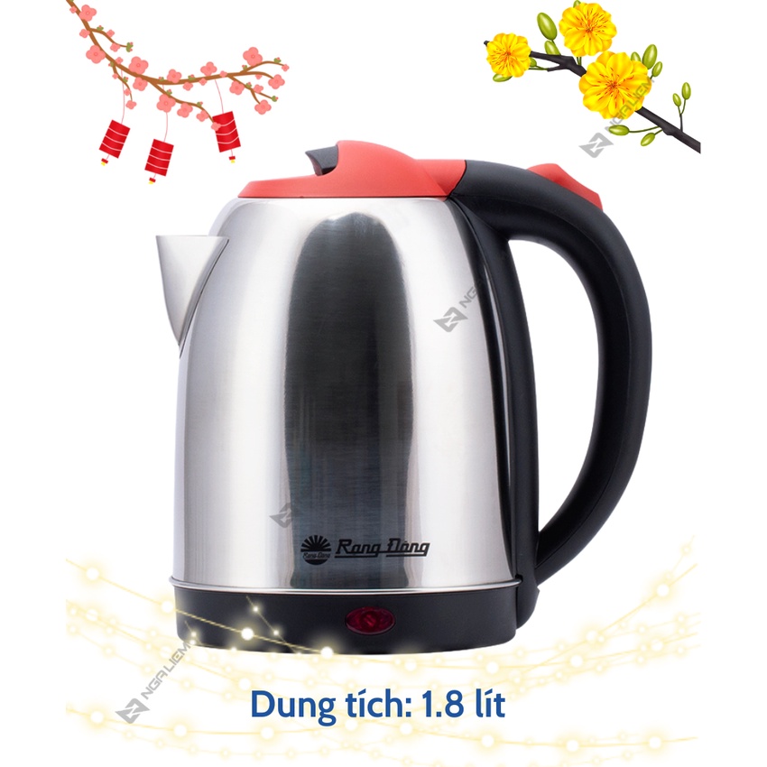 Ấm điện siêu tốc 1,8 lít Rạng Đông