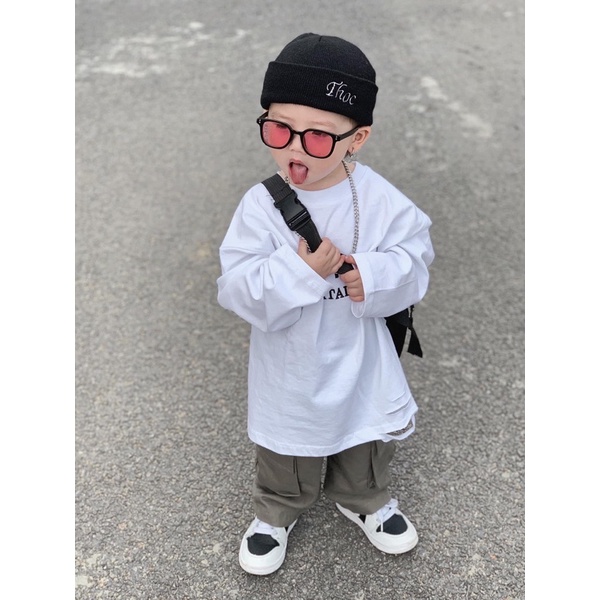 Mũ len THÊU TÊN độc quyền style cực chất cho bé