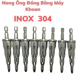 Nong ống đồng bằng khoan [INOX 304] Nong ống đồng phi 6-10-12 và 6-10-12-16