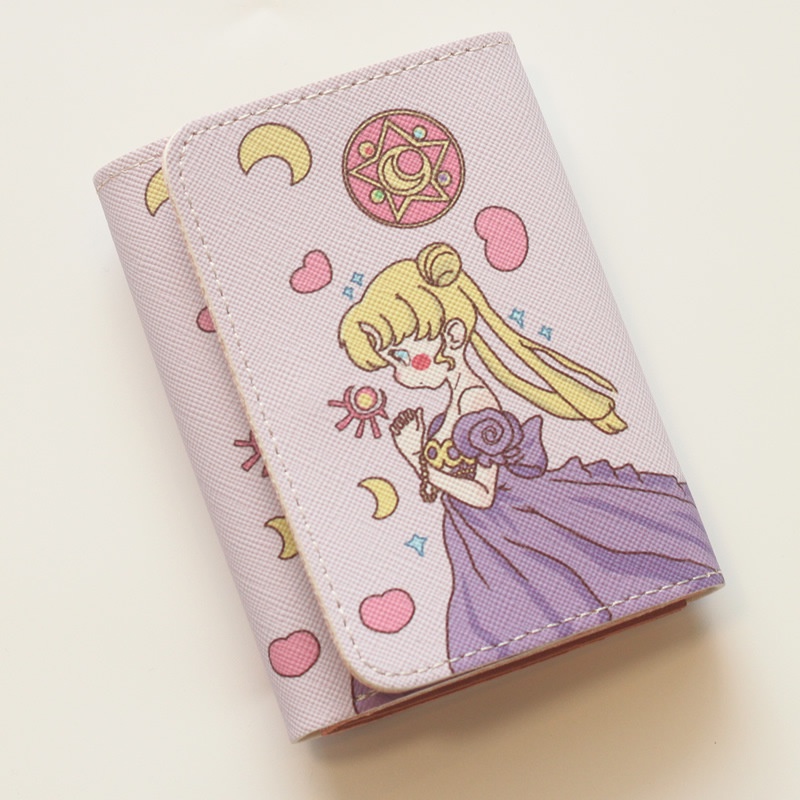 Ví Đựng Thẻ Đa Năng Họa Tiết Hoạt Hình Winnie the Pooh / Cậu Bé Bút Chì Shin-chan