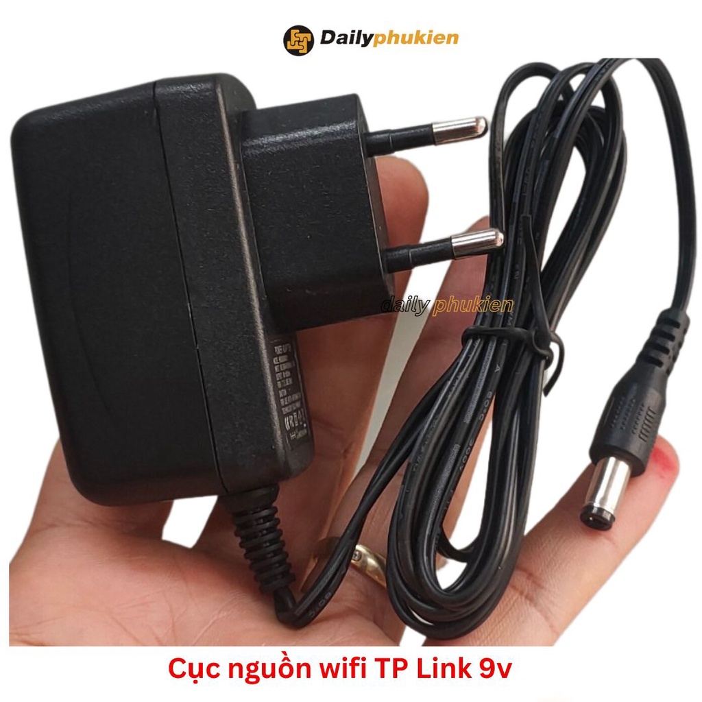 Combo 10c Adapter nguồn TP Link 9V 0.6A giá rẻ dailyphukien