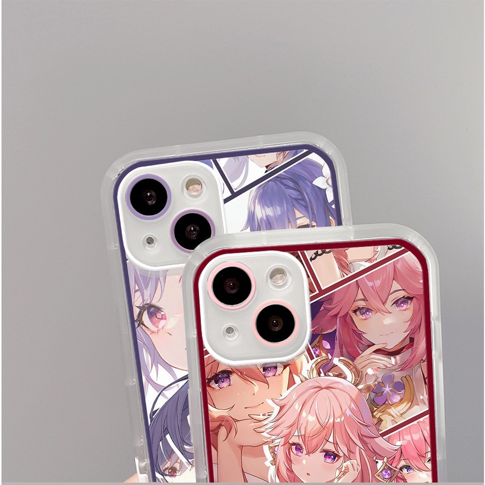 SANRIO Ốp Lưng Silicone Trong SuốT ChốNg SốC Cho iPhone 14 11 13 12 Pro Max XS XR XSMAX 7 plus se2