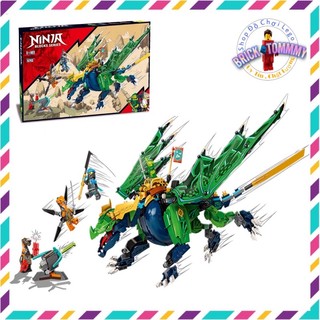 Đồ chơi lắp ráp lego ninjago 71766 block series zimo 82204 rồng lloyd ‘s lengendary dragon - rồng huyền thoại của lloyd