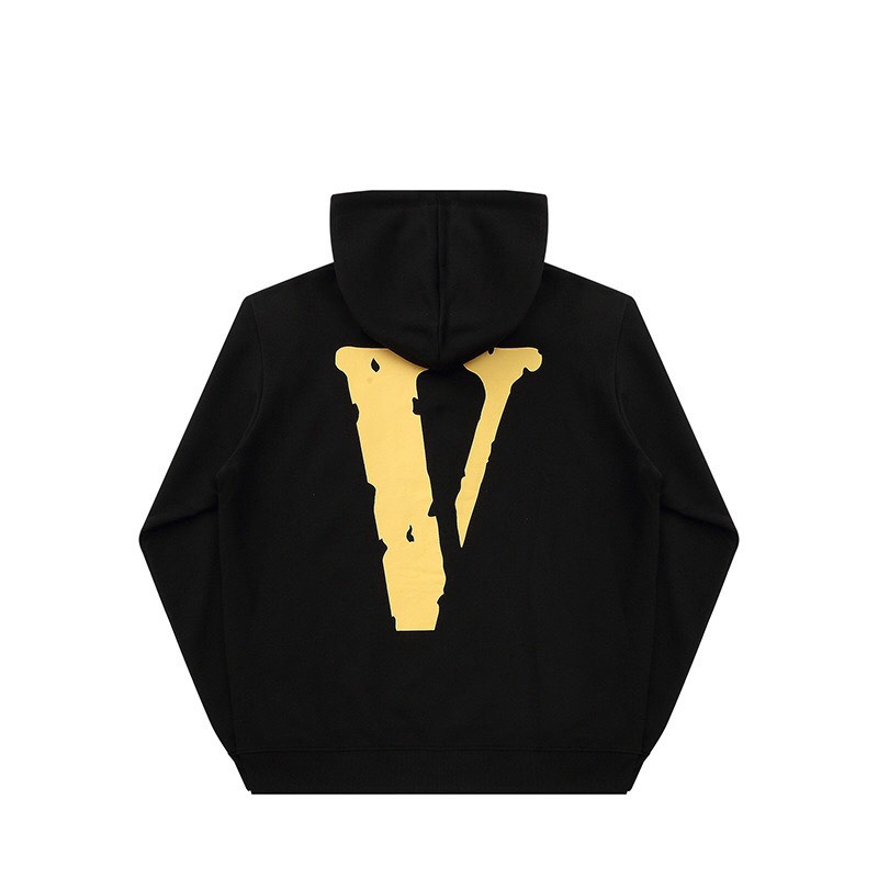 VLONE STAPLE áo khoác hodie mũ trùm đường phố chất liệu dày dặn thiết kế big logo