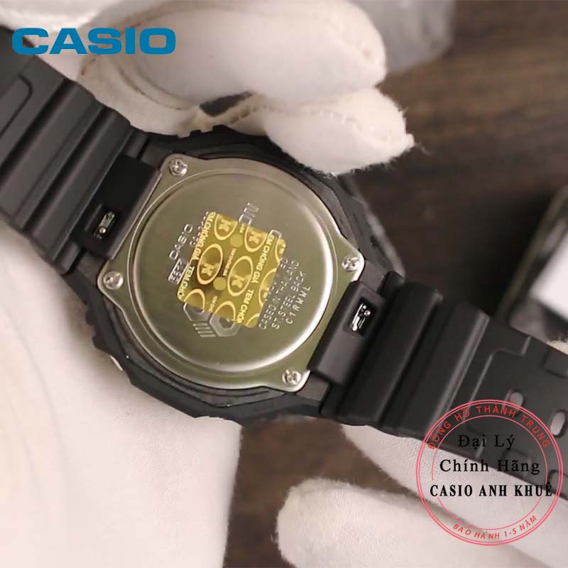 Đồng hồ Nam Casio G-Shock Nam GA-2100-1A2 mặt vuông cỡ 46mm