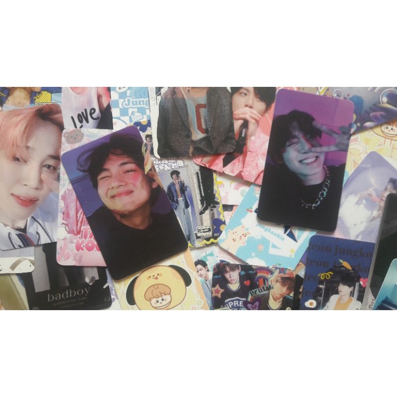 Box mix card des bo góc BTS