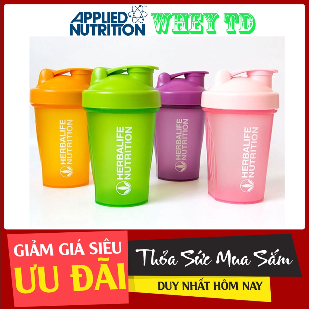 Bình lắc Herbalife 500ml - Bình lắc tập gym bình pha đồ uống