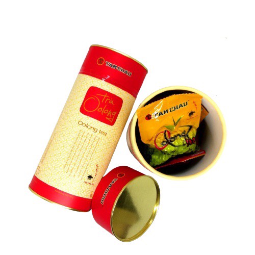 Trà Lon Oolong (Ô long) Tâm Châu lon giấy 100g