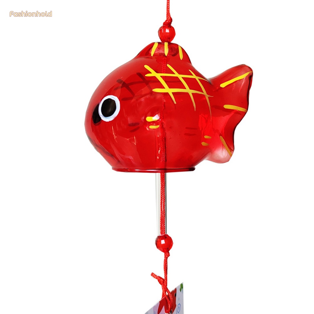 Chuông Gió Hình Cá Vàng Phong Cách Nhật Bản Treo Trang Trí Sân Vườn / Phòng Ngủ