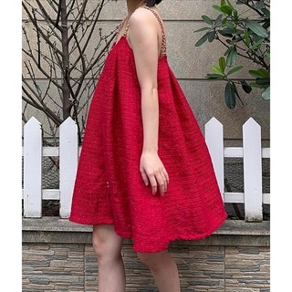 ĐẦM TWEED DÂY XÍCH 2 LỚP