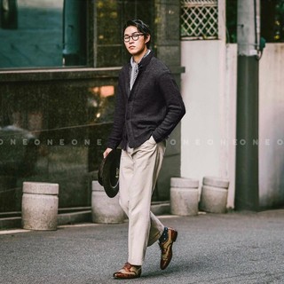 Áo khoác len zip Knit jacket