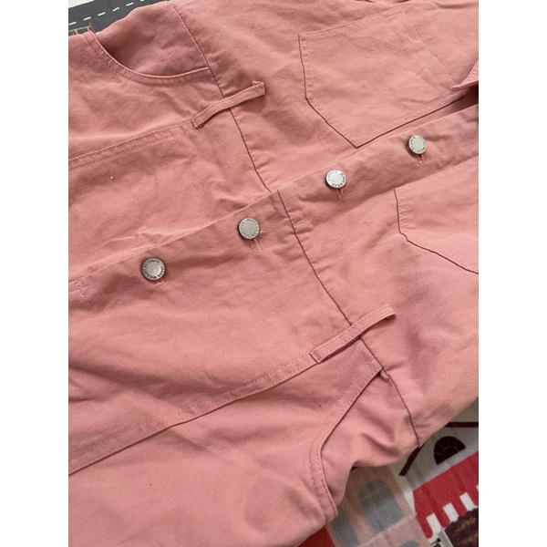 Thanh lý jumpsuit hồng coral