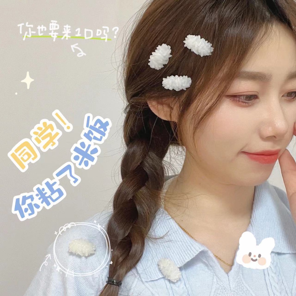 Kẹp Tóc Dễ Thương Vui Cơm Sushi Phụ Kiện Thời Trang Cho Nữ AB220